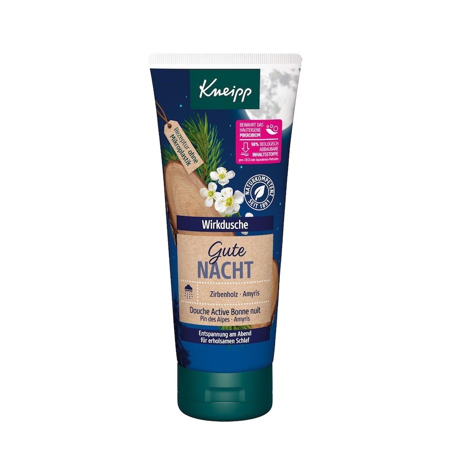 Kneipp Wirkdusche Gute Nacht, Zirbenholz & Amyris Duschgel 200 ml