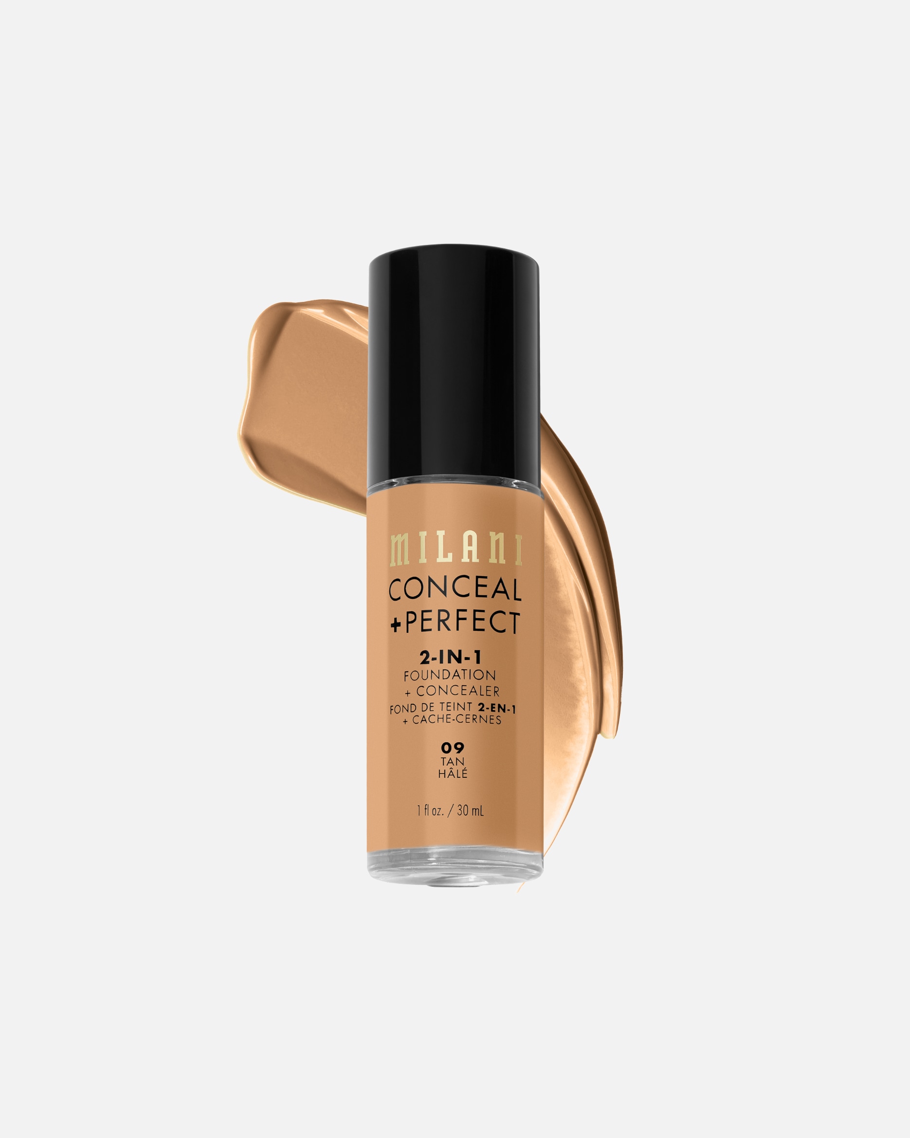 Foundation für Unisex Milani Conceal + Perfect 2in1 Tan/ 09