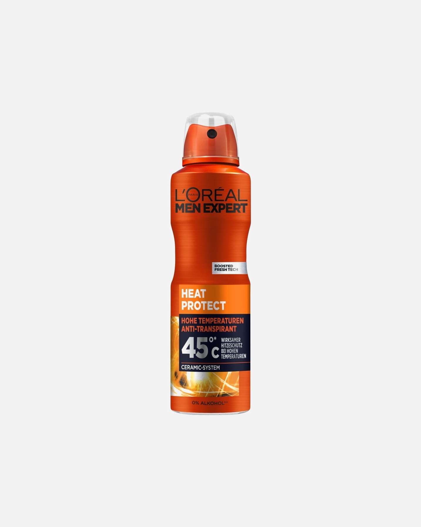 Deodorant für Männlich L´Oréal Men Expert Heat Protect 45°C Anti-Transpirant für hohe Temperaturen 250 ml