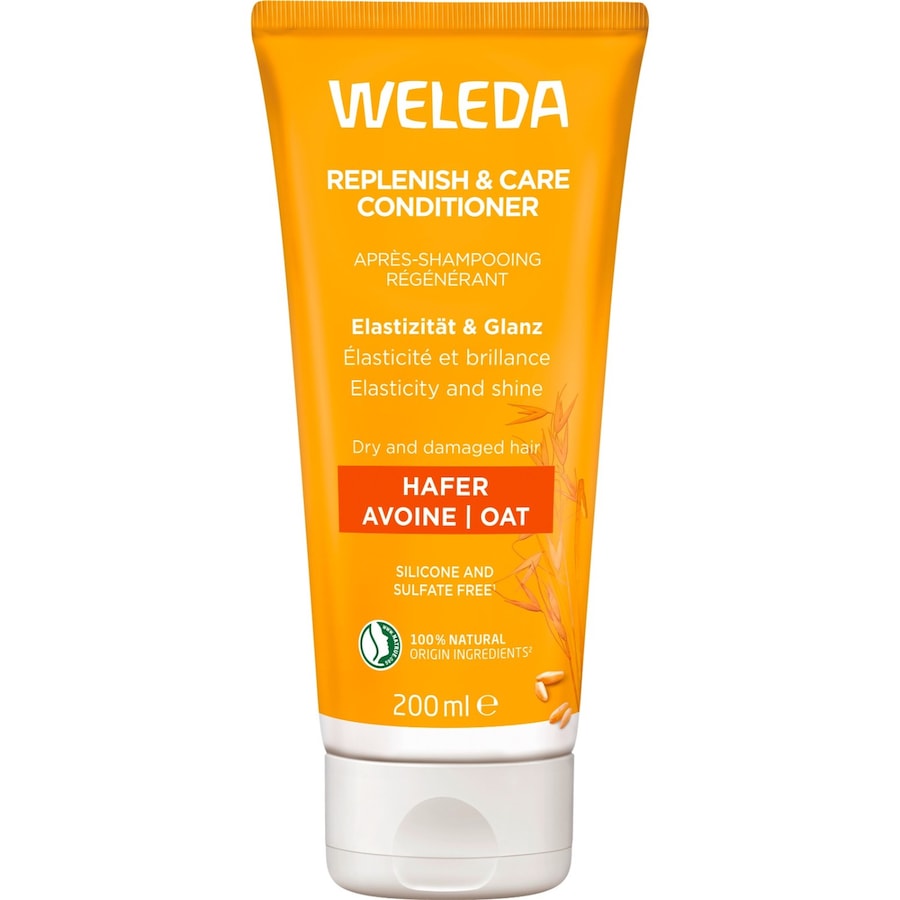 Weleda Replenish & Care Spülung HaferHaare | 200.0 ml | 34,75 / 1.0 l