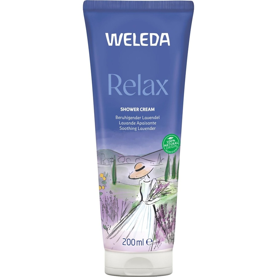 Weleda Relax Shower Cream Lavendel Duschgel 200 ml