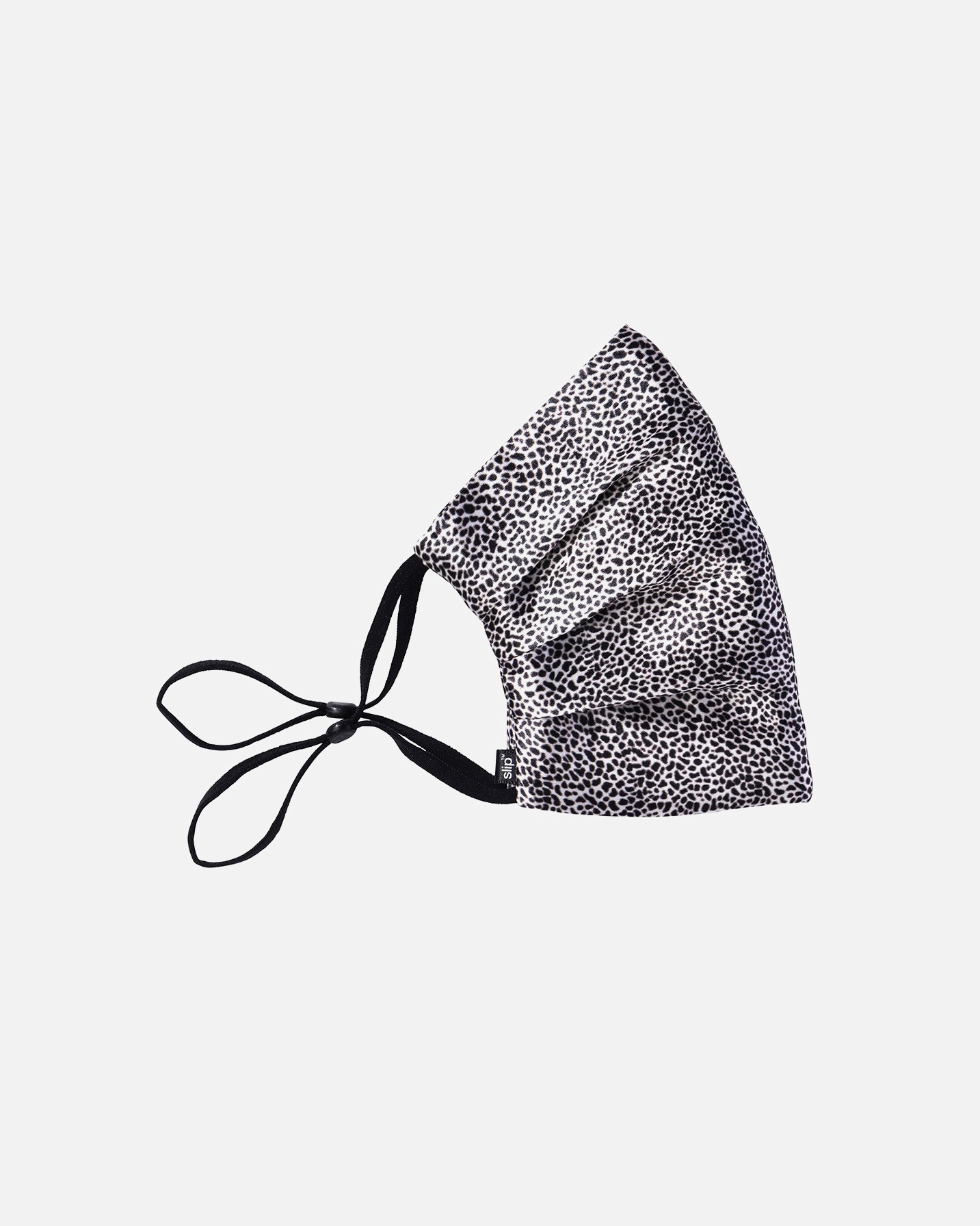 Pflege-Accessoire für Unisex Slip Pure Silk Face Cover Black Leopard