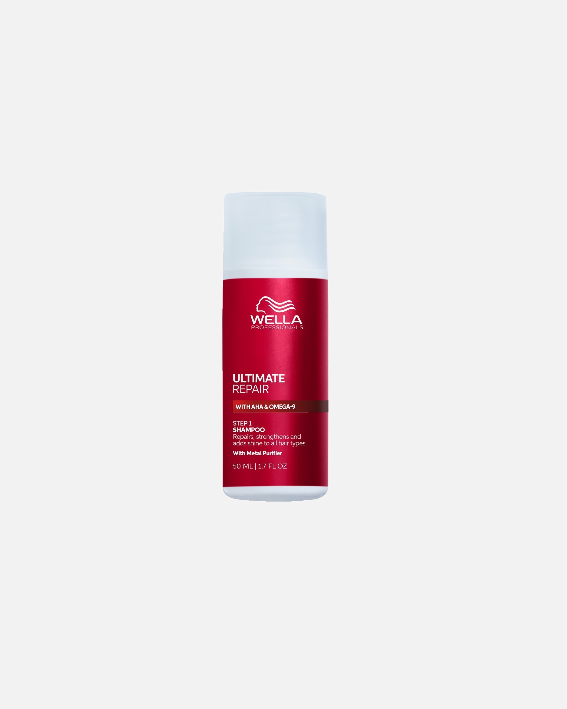 Shampoo für Unisex Wella Professionals Ultimate Repair Step 1 | mit AHA & Omega-9 50 ml
