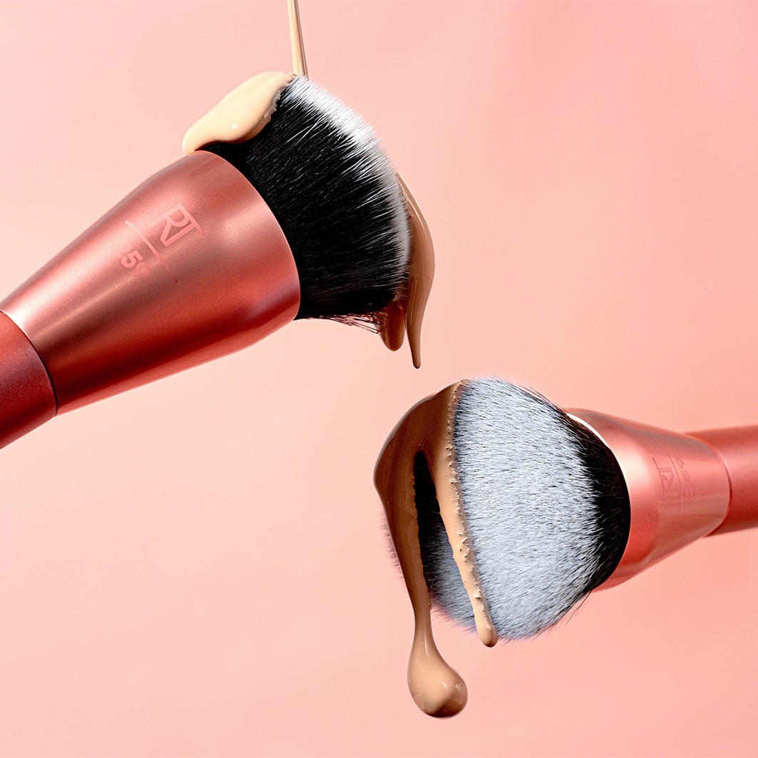Große Puderbürste – Weiches, Langes Haar Für Rouge, Foundation, Lose Puder, Tägliches Make-up
