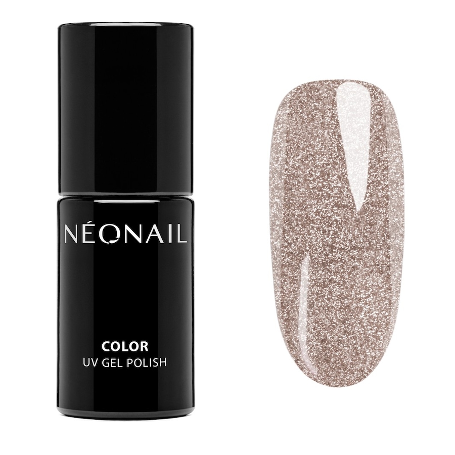 NEONAIL Color UV-Nagellack Snowlit Gold 7.2 ml Grau