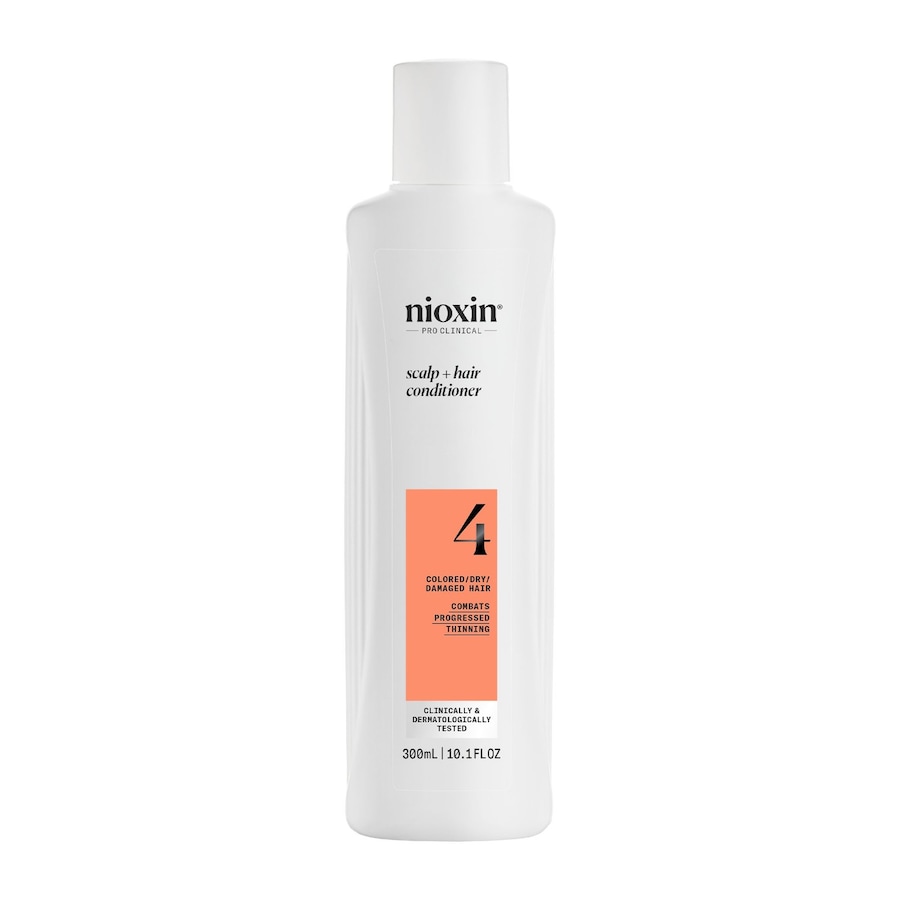 Nioxin System 4 Scalp + Hair - Haarpflege für coloriertes, sichtbar dünner werdendes Haar Conditioner 300 ml