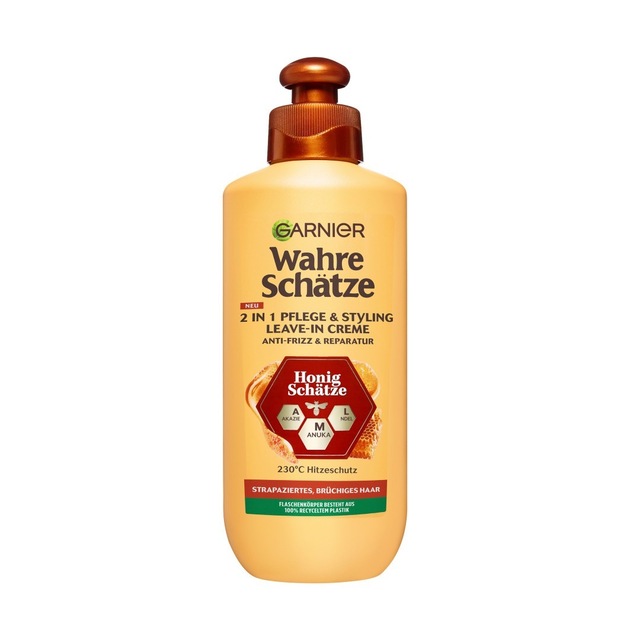 Garnier Wahre Schätze 2-in-1 Pflege & Styling Creme Honig Schätze