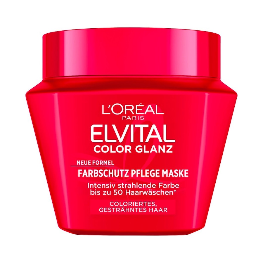 L’Oréal Paris Elvital Color Glanz Farbschutz Pflege Haarmaske 300 ml
