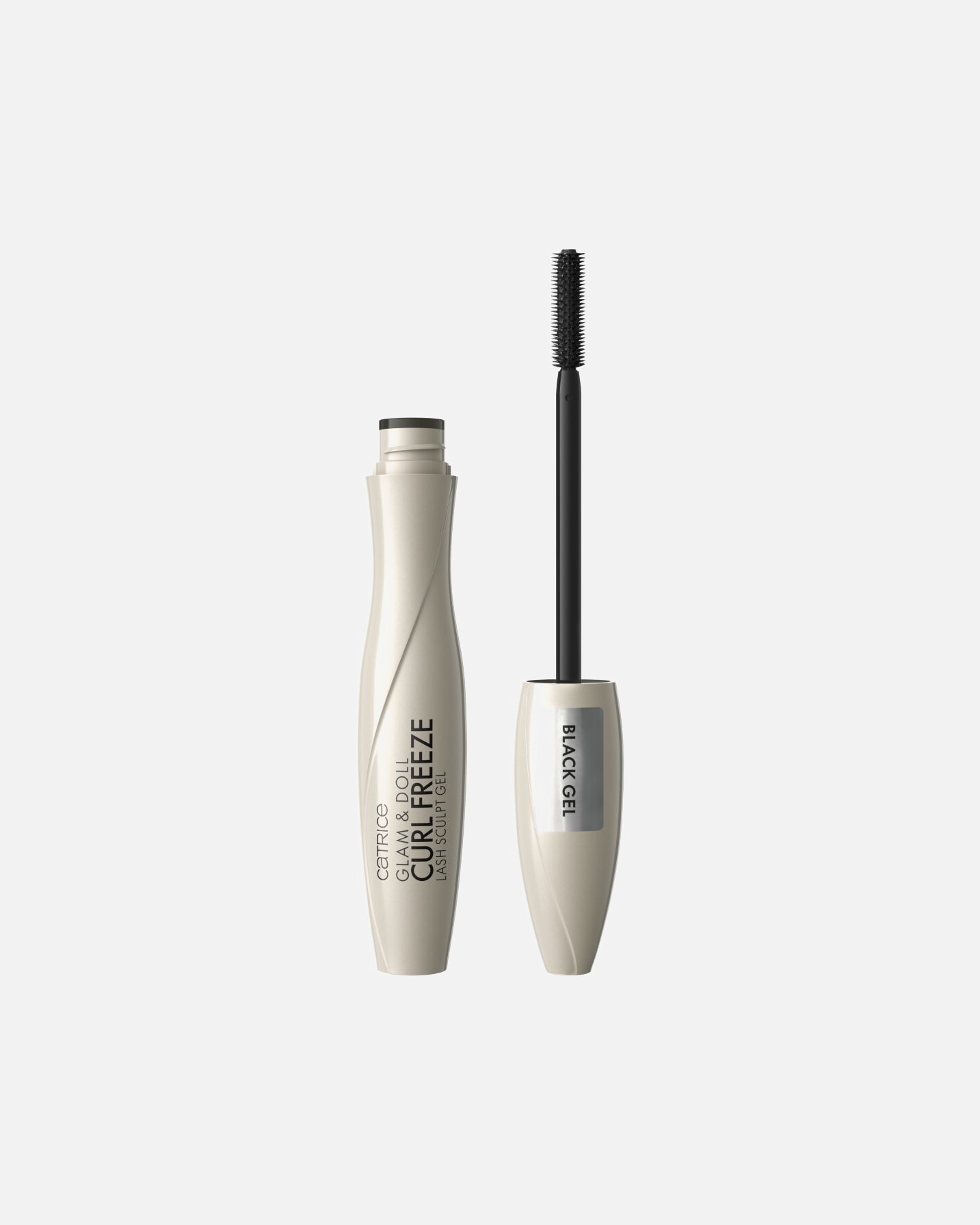 Augenbrauengel für Unisex Catrice Default Brand Line Glam & Doll Curl Freeze Lash Sculpt Gel 010 - TRANSPARENT BLACK