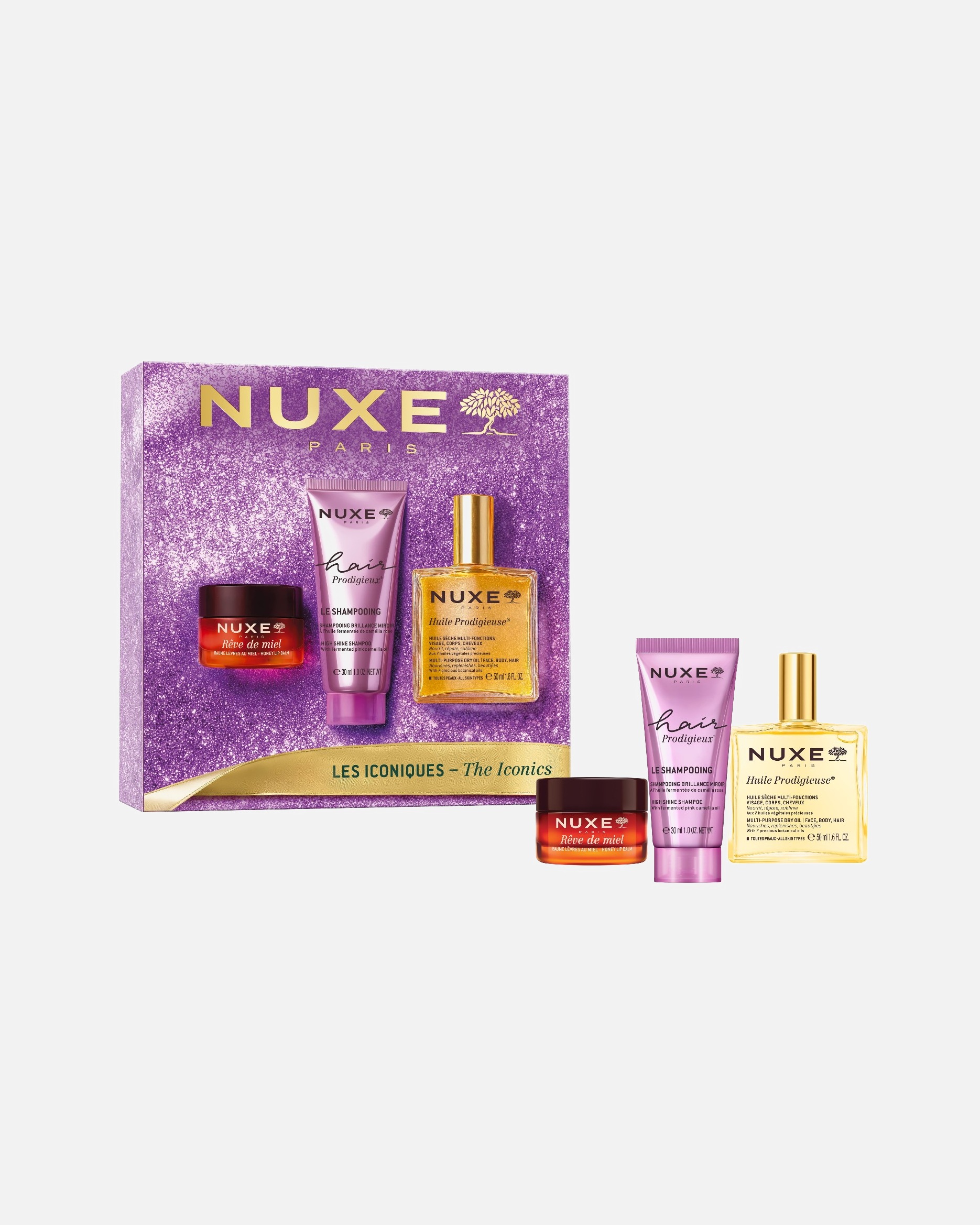 Körperpflegeset für Unisex NUXE Huile Prodigieuse® Christmas Die Ikonen 1 Stück