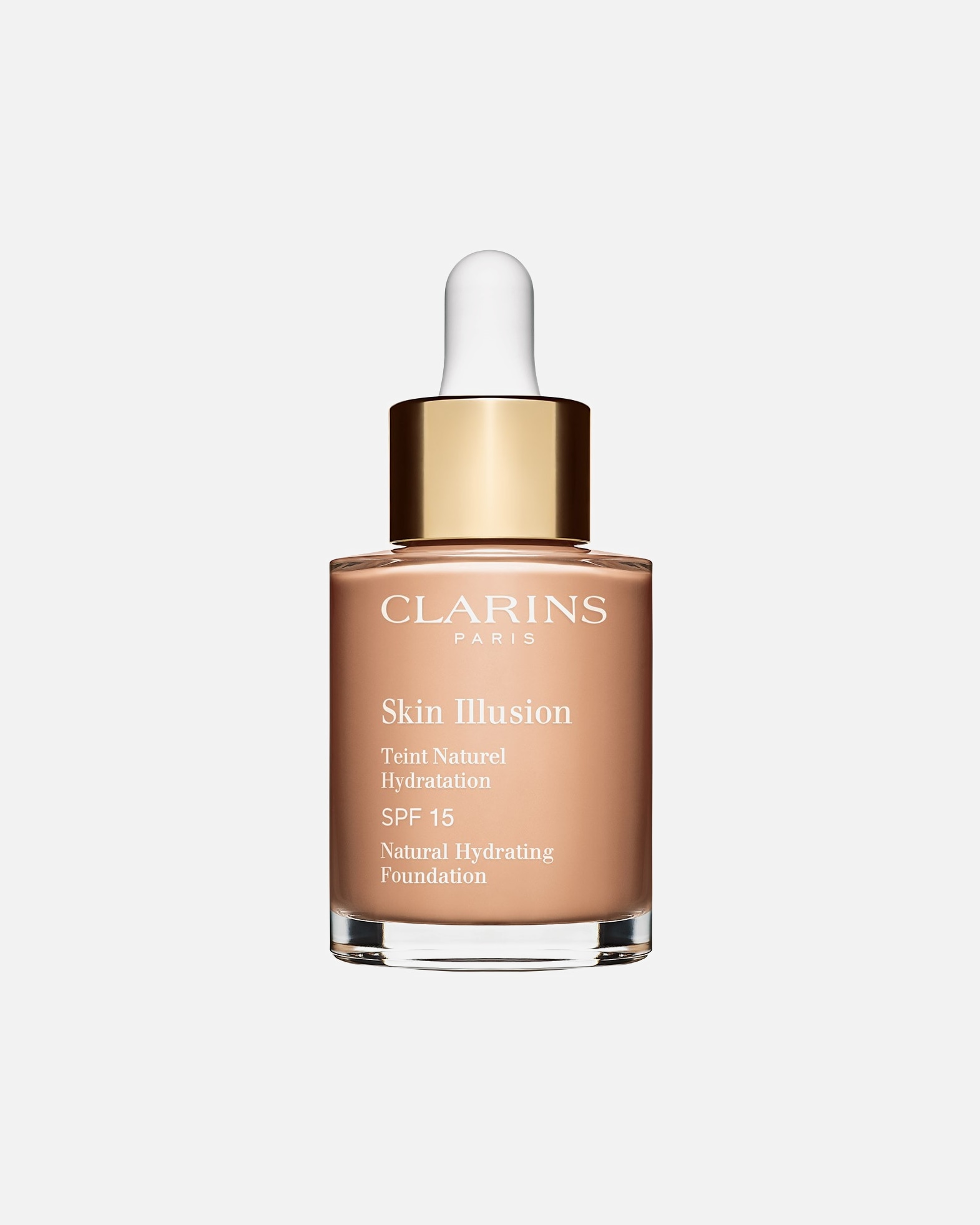 Foundation für Unisex Clarins Default Brand Line Skin Illusion SPF 15 107 - BEIGE