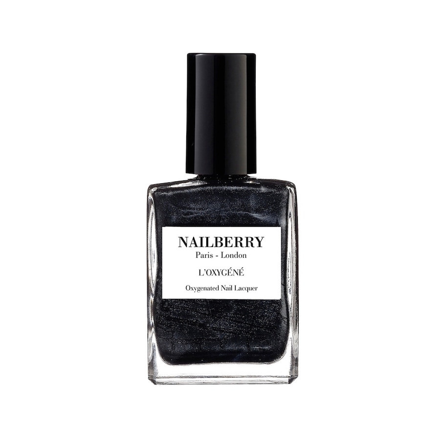 Nailberry L'Oxygéné Oxygenated Nail Lacquer Nagellack 50 Shades 15 ml Schwarz