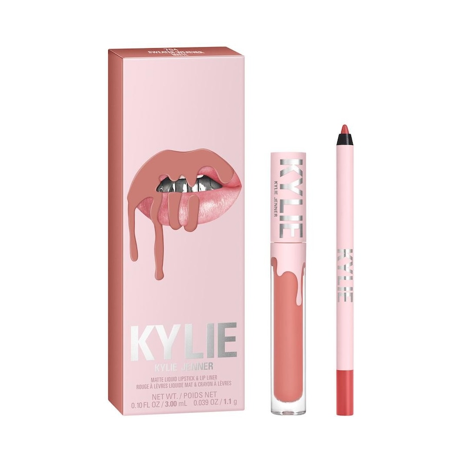 KYLIE COSMETICS Matte Lip Kit Lippen Make-up Set Nr. 704 - Sweater Weather 4.25 g Rosegold