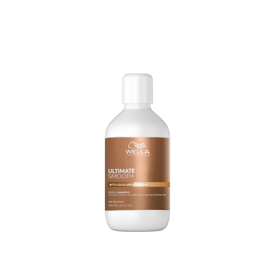 Wella Professionals Ultimate Smooth Step 1 | mit Squalane & Omega-9 Shampoo 100 ml