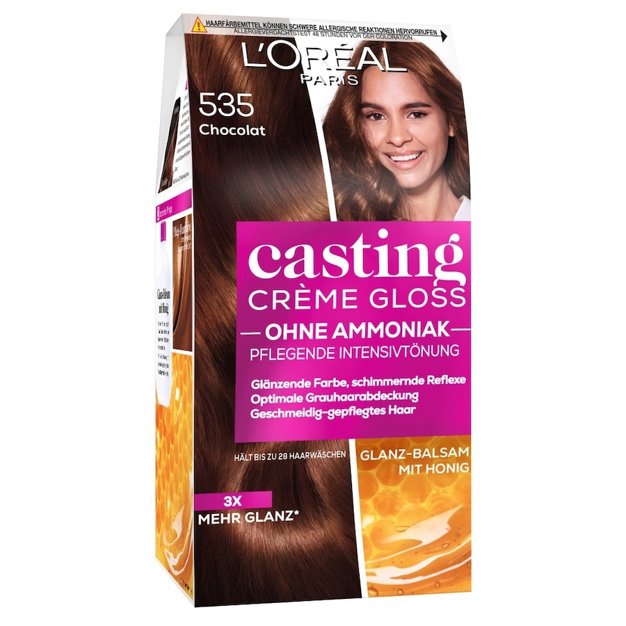 L’Oréal Paris Casting Crème Gloss Pflegend Haarfarbe 535 Braun