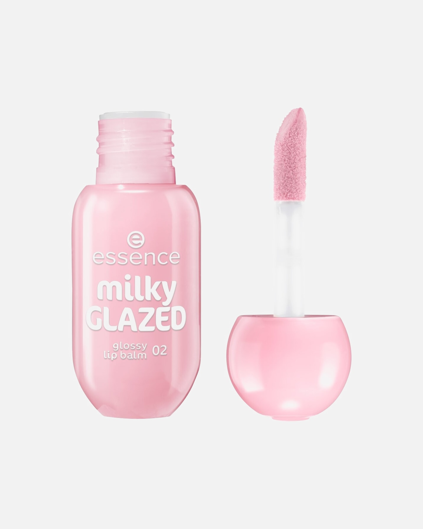 Lippenbalsam für Unisex Essence Milky Glazed Glossy 2 Strawberry Whip