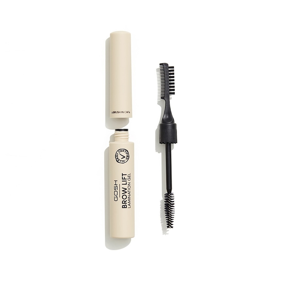 Gosh Copenhagen Brow Lift Augenbrauen-Gel mit 2 in 1 Bürste Augenbrauengel TRANSPARENT 6 ml Nude