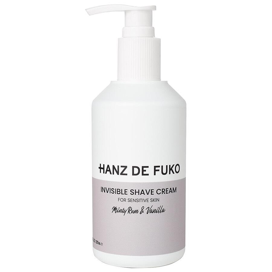 Hanz de Fuko Invisible Shave Cream Rasiercreme 237 ml