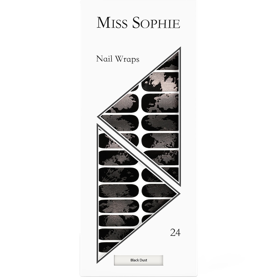 Miss Sophie Black Dust Nagelsticker