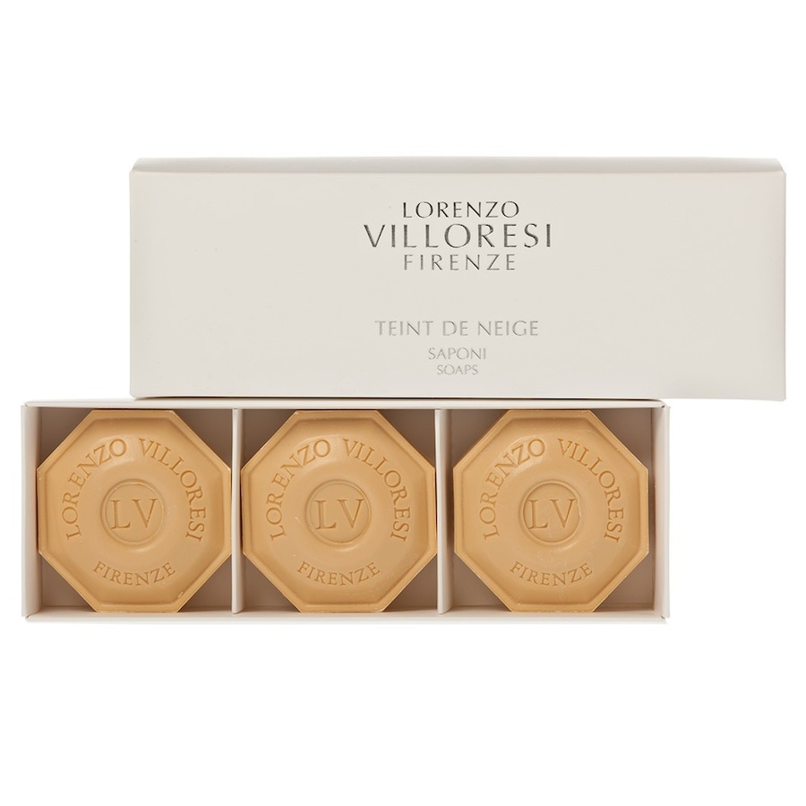 LORENZO VILLORESI Teint de Neige/ 3x 100gr (Box)Körper | 100.0 g | 500,00 / 1.0 kg