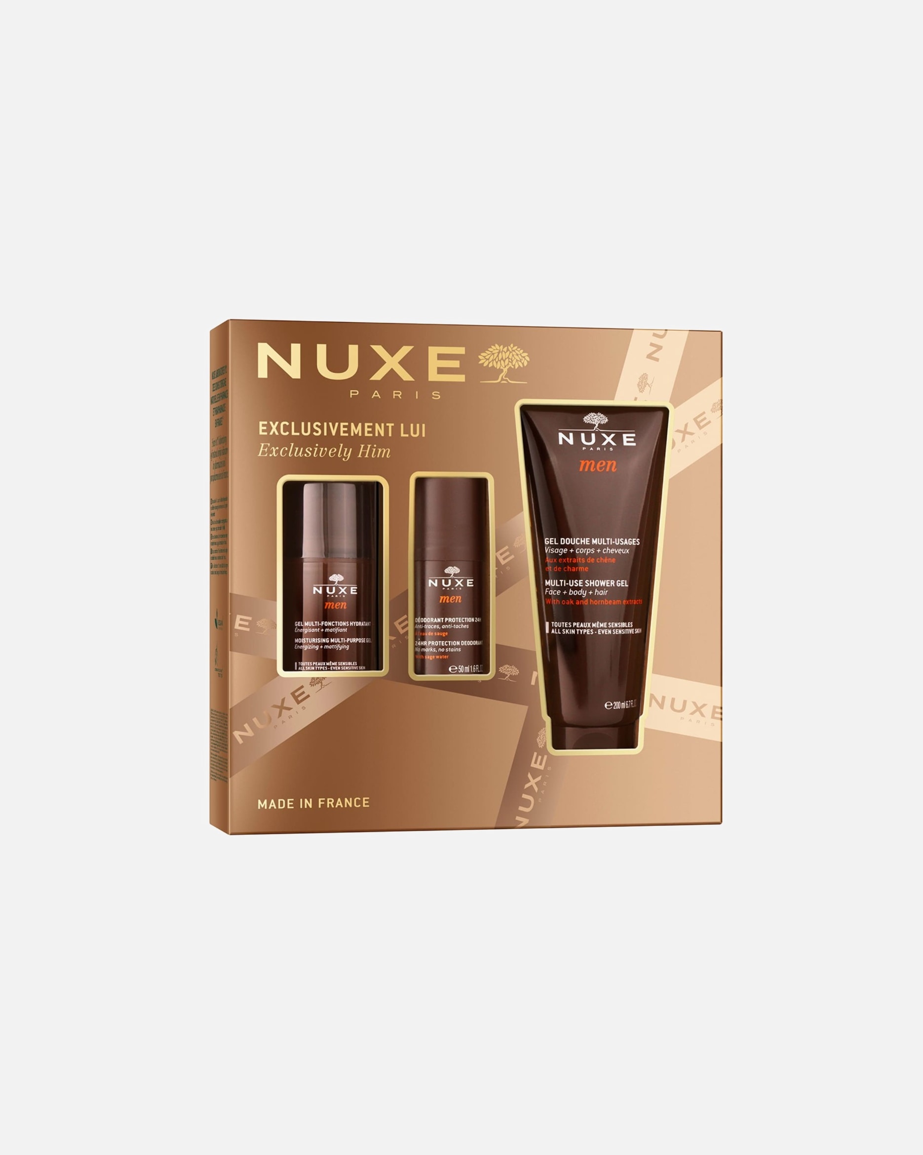 Körperpflegeset für Unisex NUXE Default Brand Line X-Mas Set Exklusiv für ihn 1 Stück