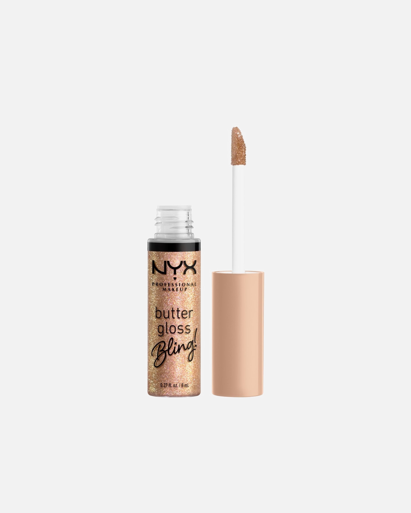 Lipgloss für Unisex NYX Professional Makeup Default Brand Line Butter Gloss 01 - BRING THE BLING