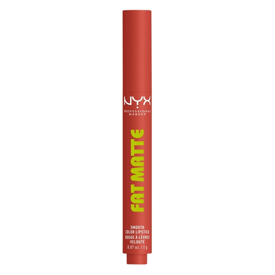 NYX Professional Makeup Fat Matte Smooth Lippenstift 2 g Braun