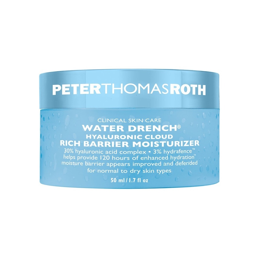 Peter Thomas Roth Water Drench Hyaluronic Cloud Rich Barrier Moisturizer Gesichtscreme 50 ml