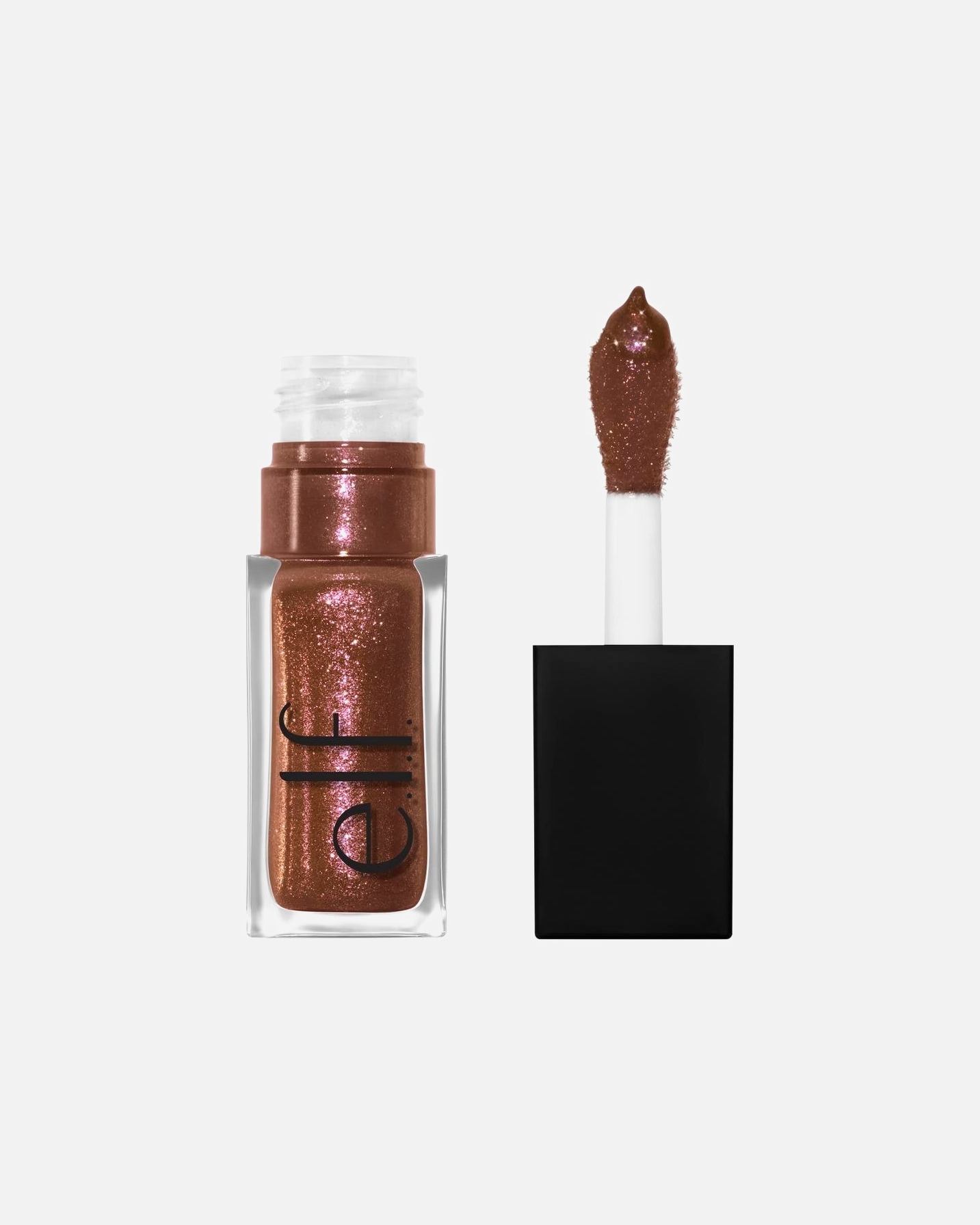 Lippenöl für Unisex e.l.f. Cosmetics Glow Reviver Lip Oil Glimmer CHOCOLUXE