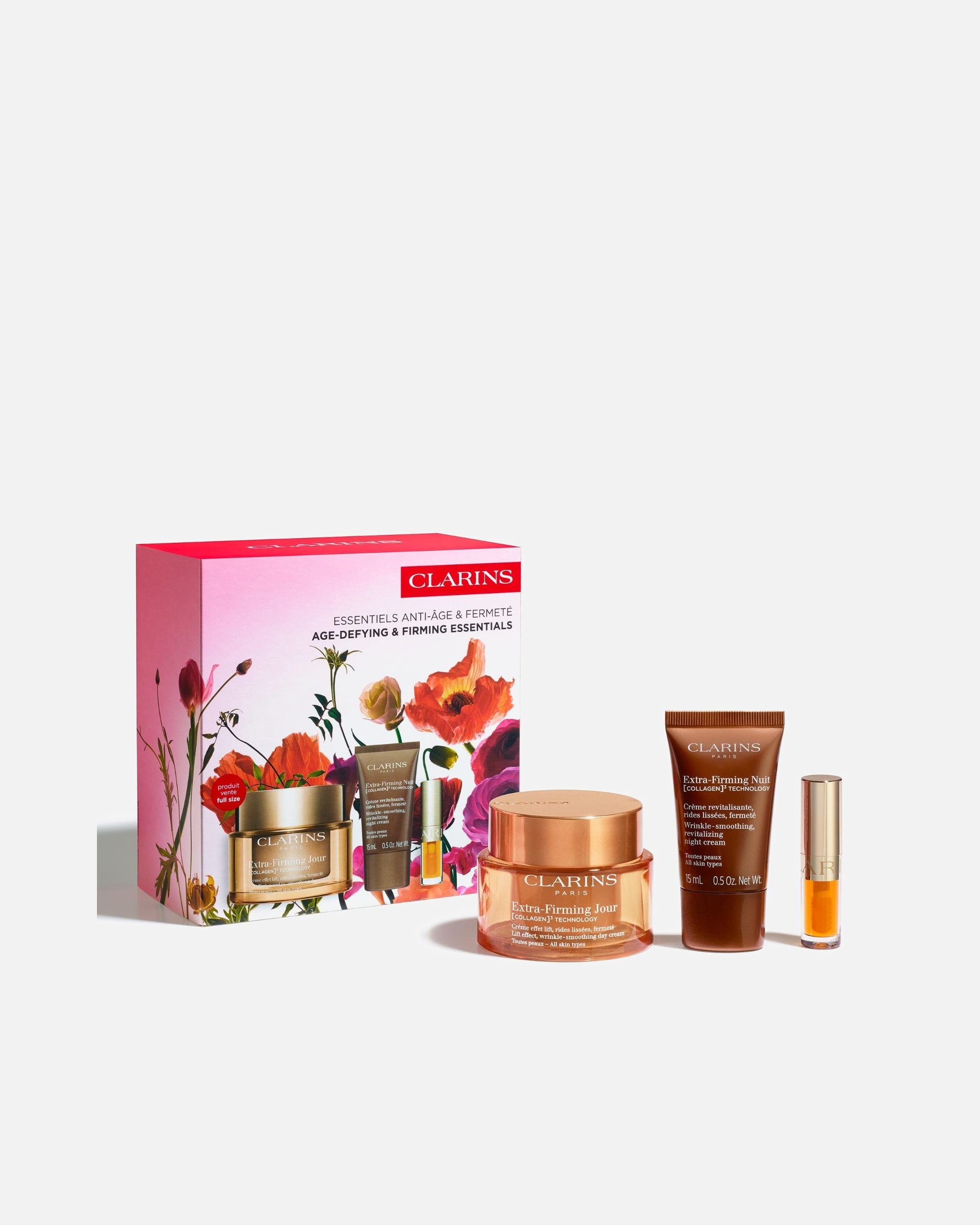 Gesichtspflegeset für Unisex Clarins Extra-Firming 40+ Anti Aging 1 Stück