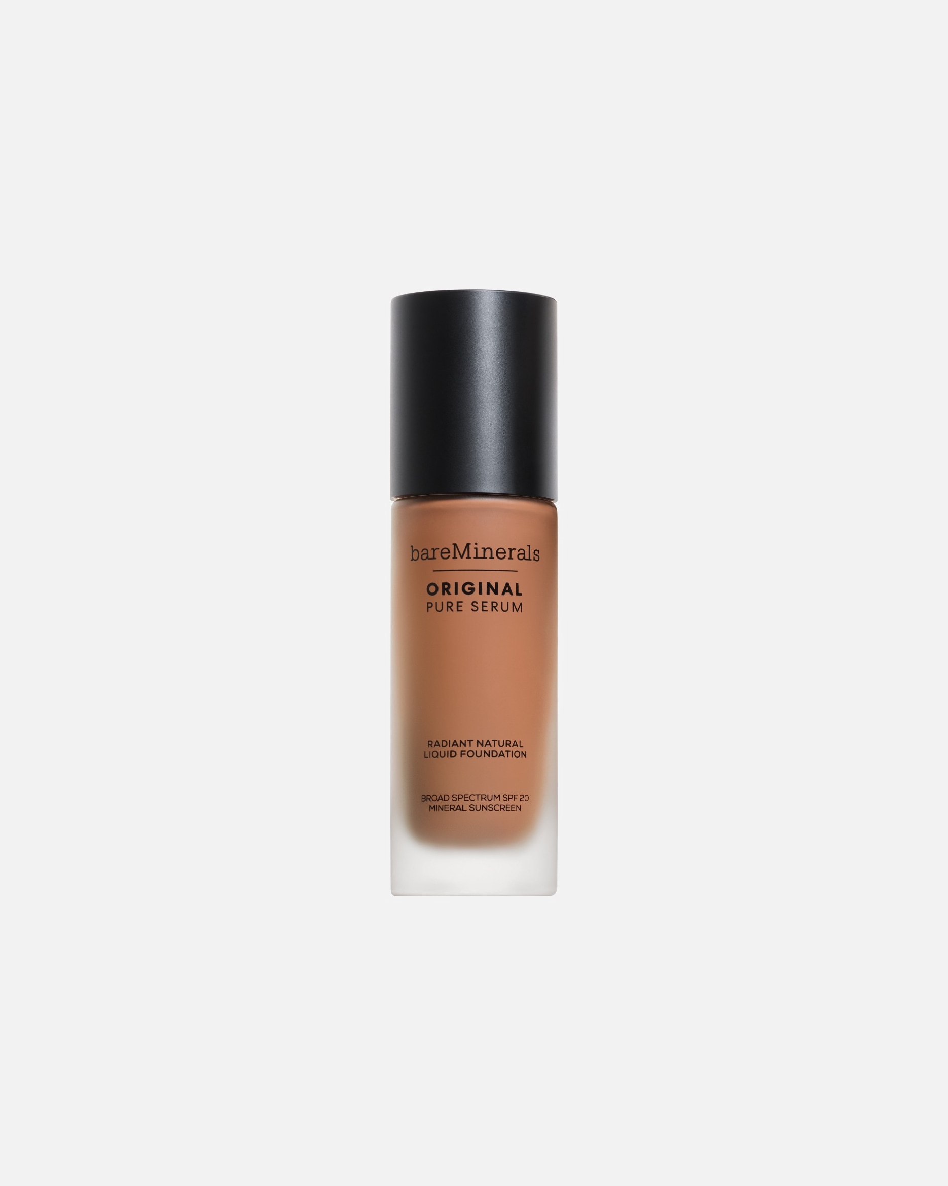 Foundation für Unisex bareMinerals Original Pure Serum Radiant Natural Liquid Mineral Spf 20 MED. DEEP COOL 4.5