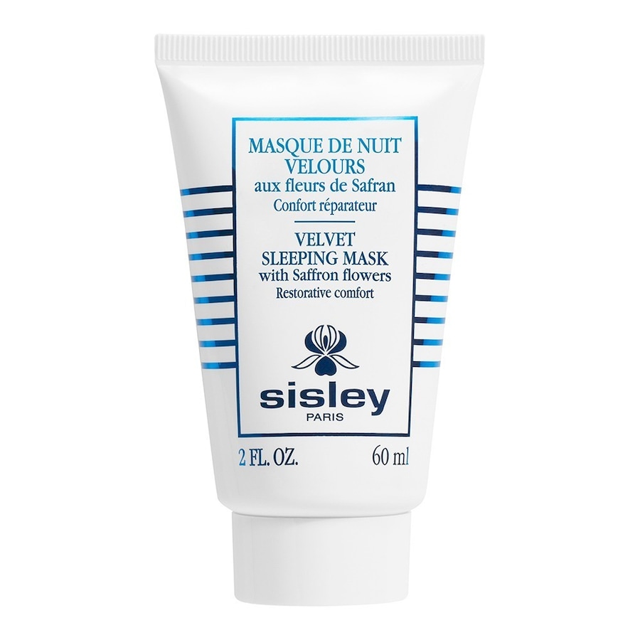 Sisley Masque de Nuit Velours aux fleurs Safran Feuchtigkeitsmaske 60 ml Weiss