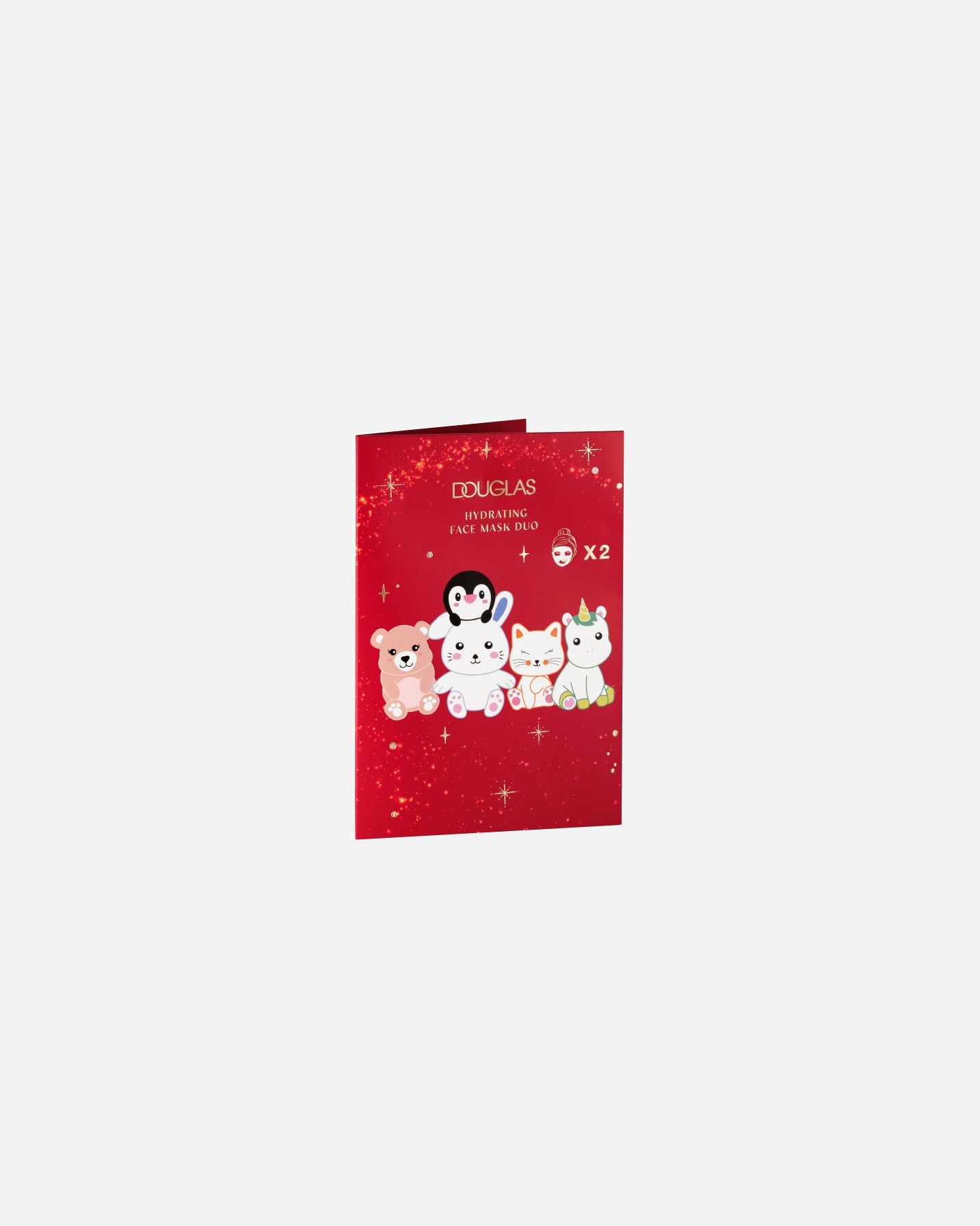 Tuchmaske für Unisex Douglas Collection Seasonal Charming Winter Funny Sheet Mask Set 1 Stück