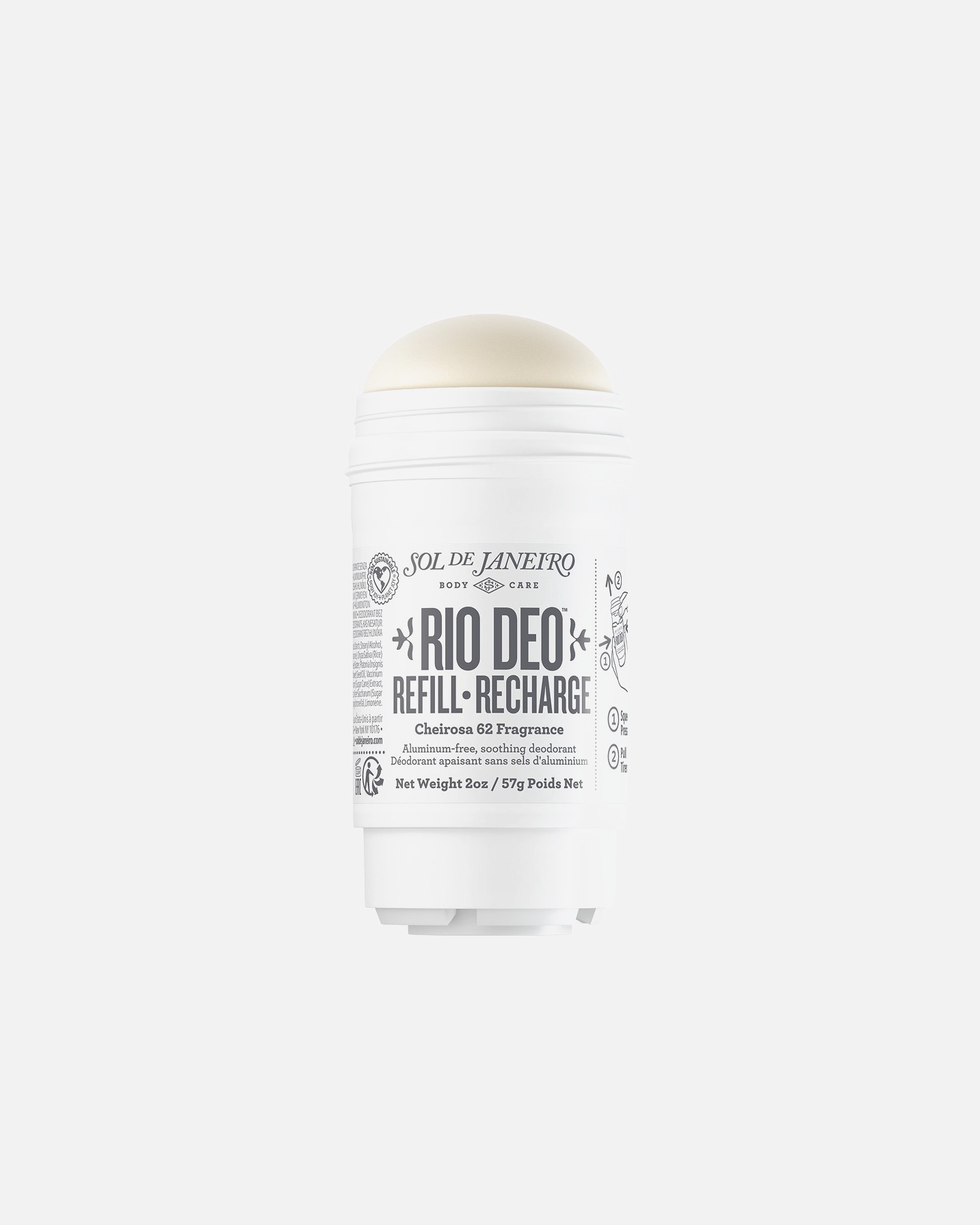 Deodorant für Unisex Sol de Janeiro Bum Bum Rio Deo Cheirosa 62 Fragrance 57 g - Refill