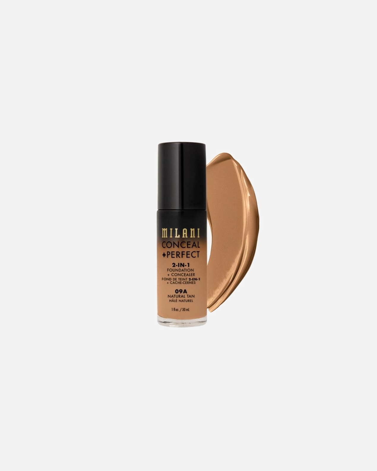 Foundation für Unisex Milani Conceal + Perfect 2in1 Natural Tan/ 09A