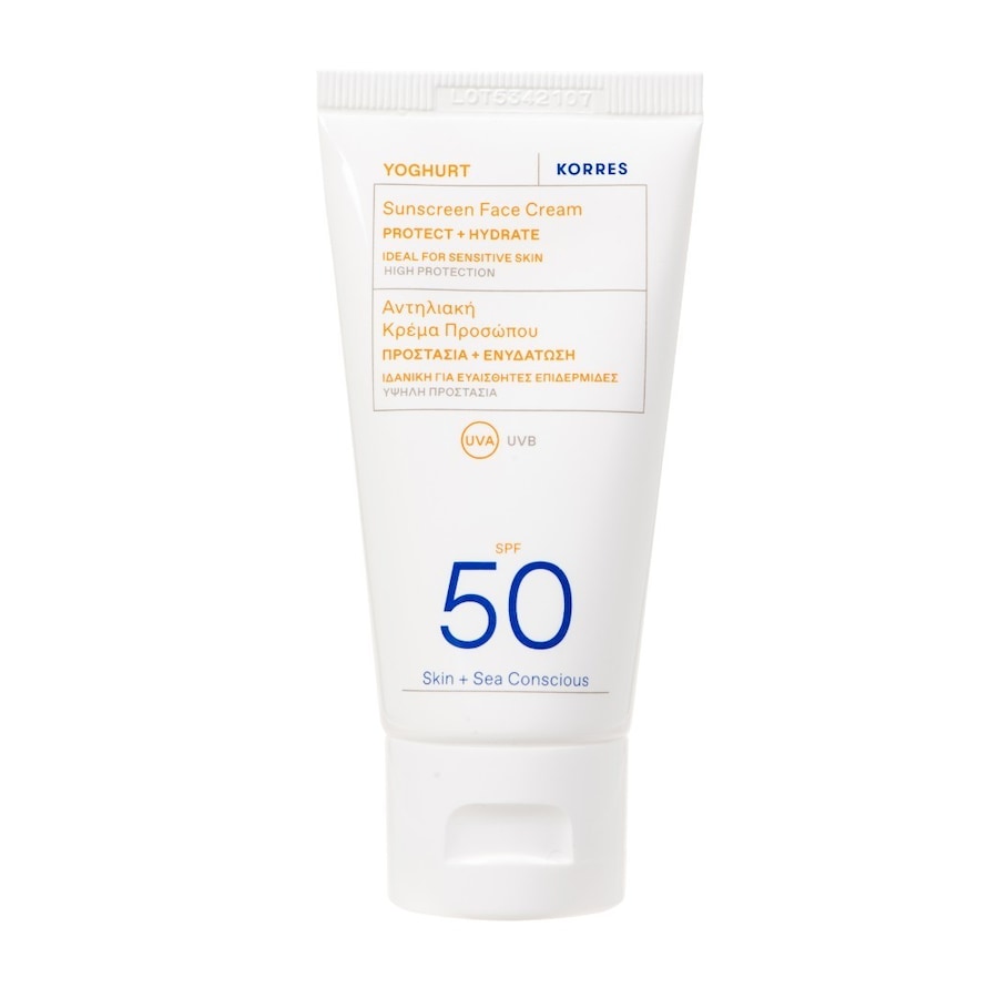 KORRES YOGHURT für das Gesicht SPF50 Sonnencreme 50 ml