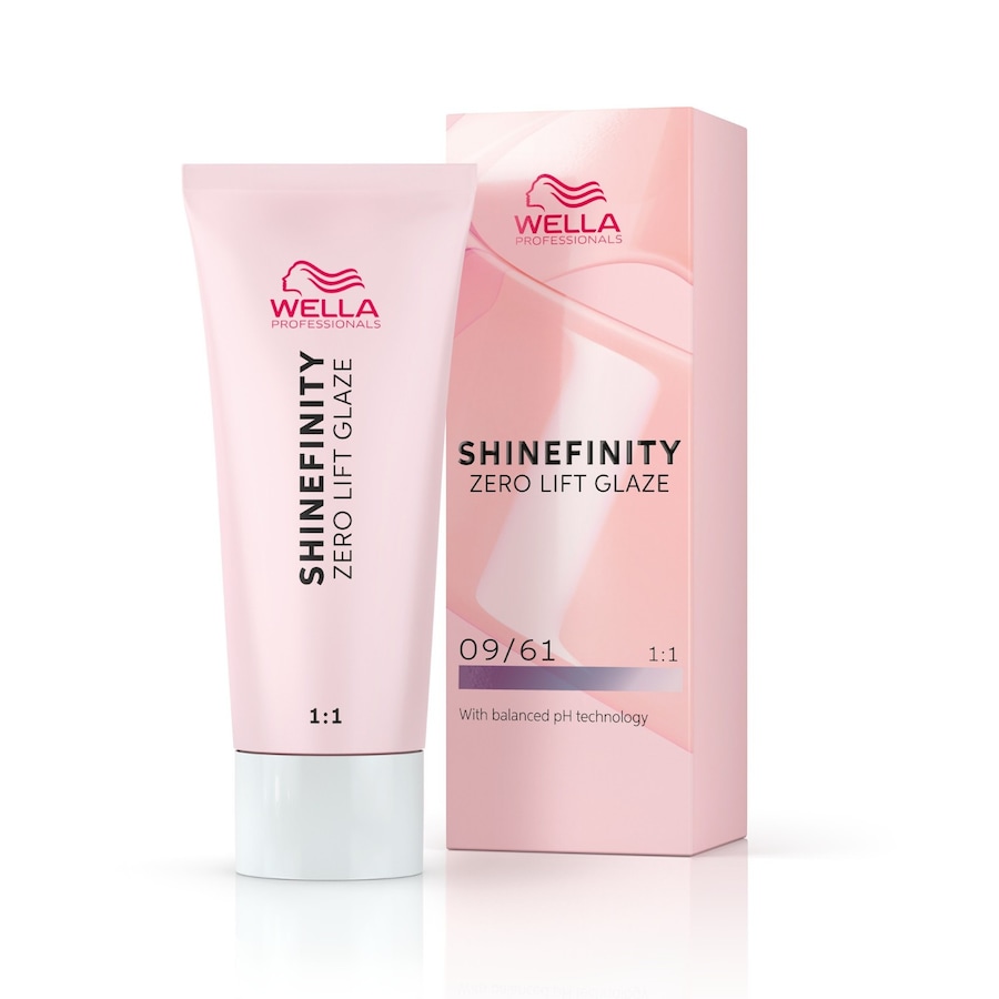 Wella Professionals Shinefinity Zero Lift Gaze Demi-permanente Gel-Cremetönung Haartönung 09/61 Cool Iced Platinum 60 ml Grau