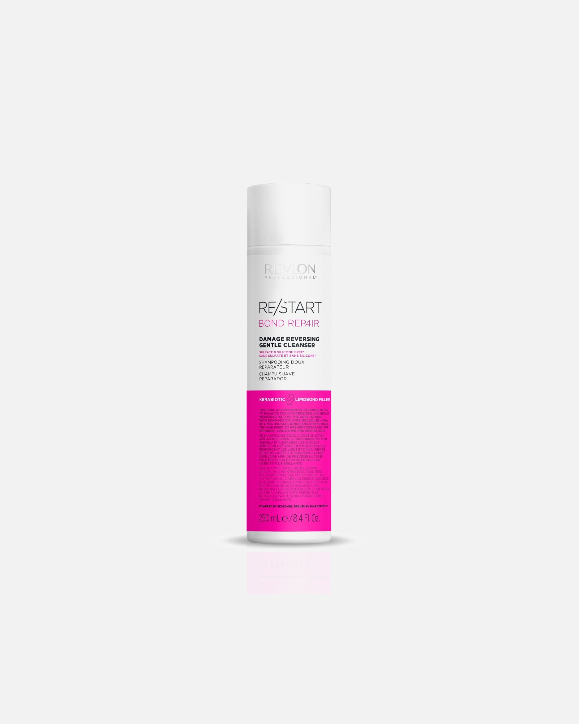 Shampoo für Unisex Revlon Professional Restart Bond Repair Damage Reversing Gentle Cleanser 250 ml