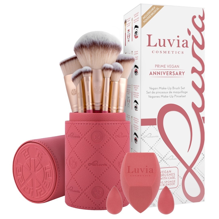 Luvia Anniversary Vegan Make-Up Brush Set Pinselset Damen