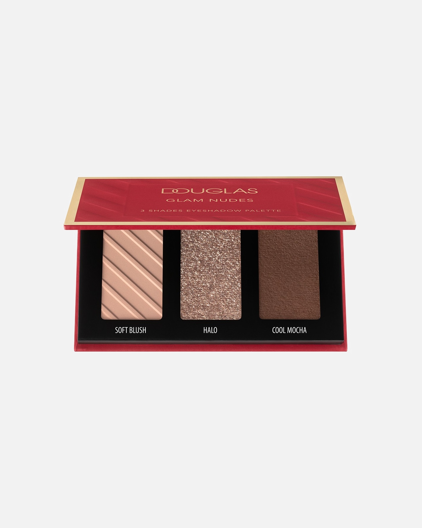 Lidschatten für Unisex Douglas Collection Make-Up 3C Glam Nudes Eyeshadow Palette 1 Stück