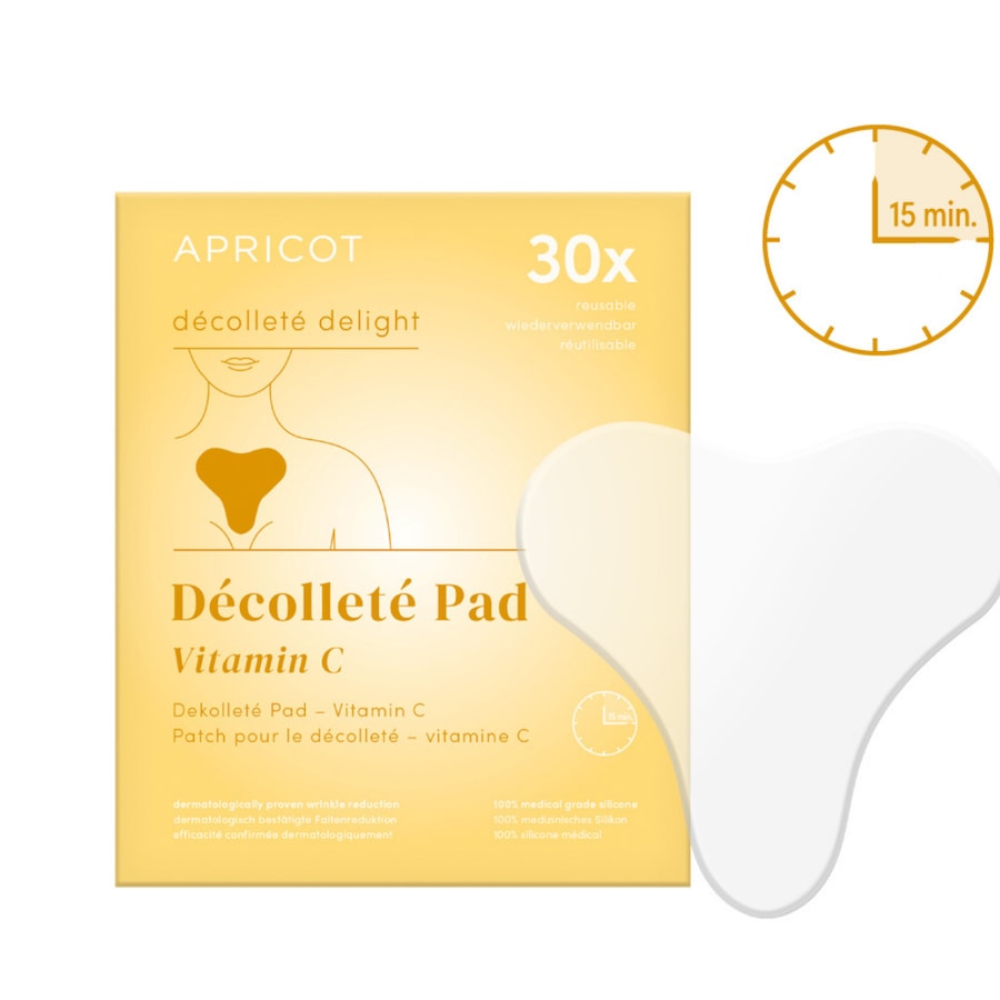 Apricot Dekolleté Pad Vitamin C Hals- & Dekolletee-Pflege