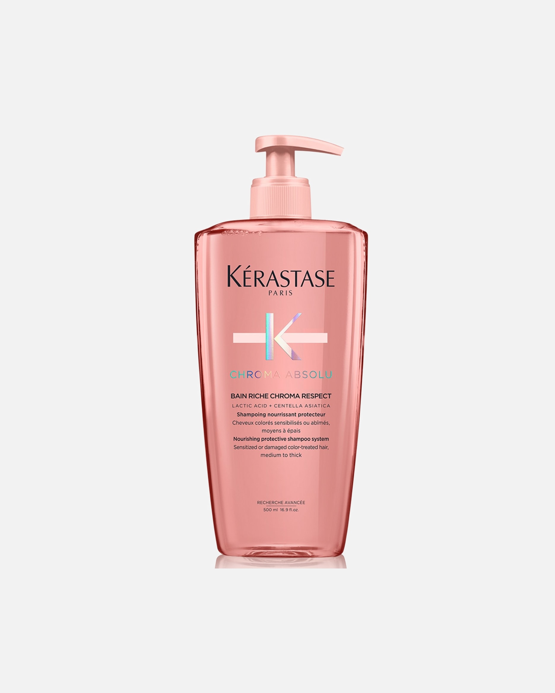 Shampoo für Unisex Kérastase Chroma Absolu Bain Riche Chroma Respect 500 ml