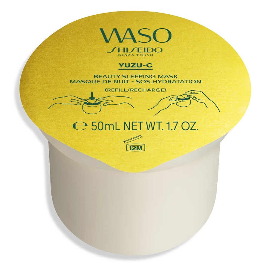 Shiseido WASO Yuzu-C Beauty Sleeping Mask Feuchtigkeitsmaske 50 ml