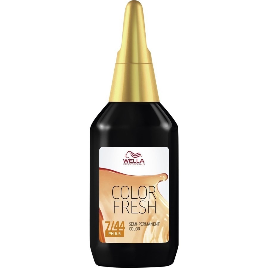 Wella Professionals Color Fresh Semi-Permanent Haartönung Nr. 7/44 Mittelblond Rot-Intensiv 75 ml
