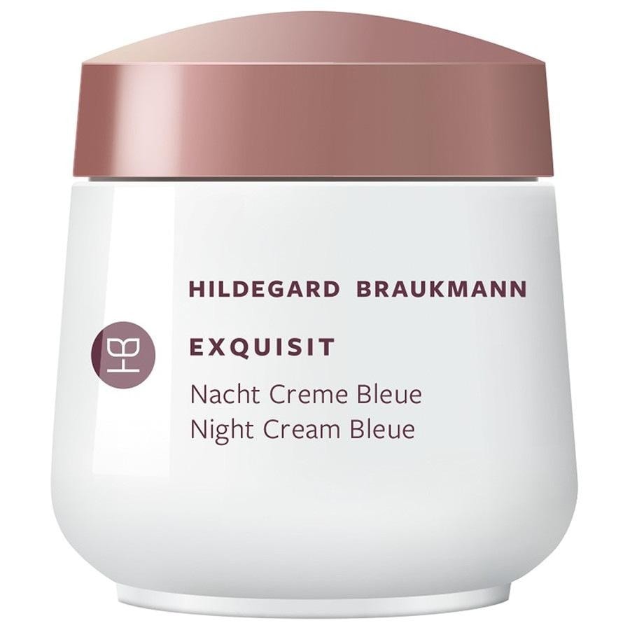 HILDEGARD BRAUKMANN EXQUISIT Nacht Creme Bleue Gesichtscreme 50 ml Damen