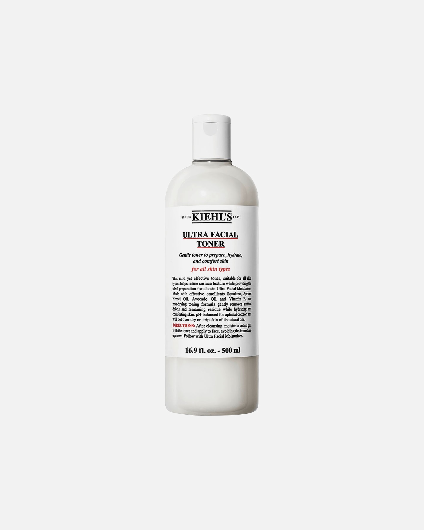 Gesichtswasser für Unisex Kiehl’s Ultra Facial Toner 500 ml