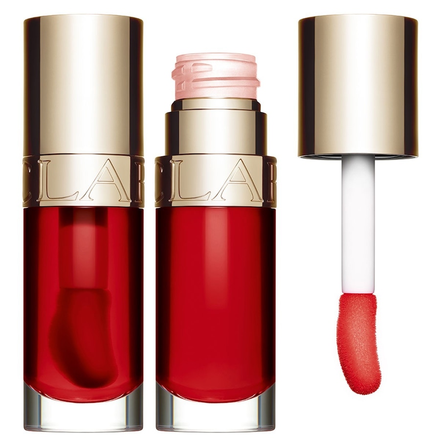 Clarins Lip Comfort Oil Lippenöl 8 - STRAWBERRY 7 ml Dunkelrot