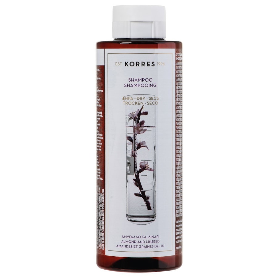 KORRES Almond & Linseed für trockenes, strapaziertes Haar Shampoo 250 ml