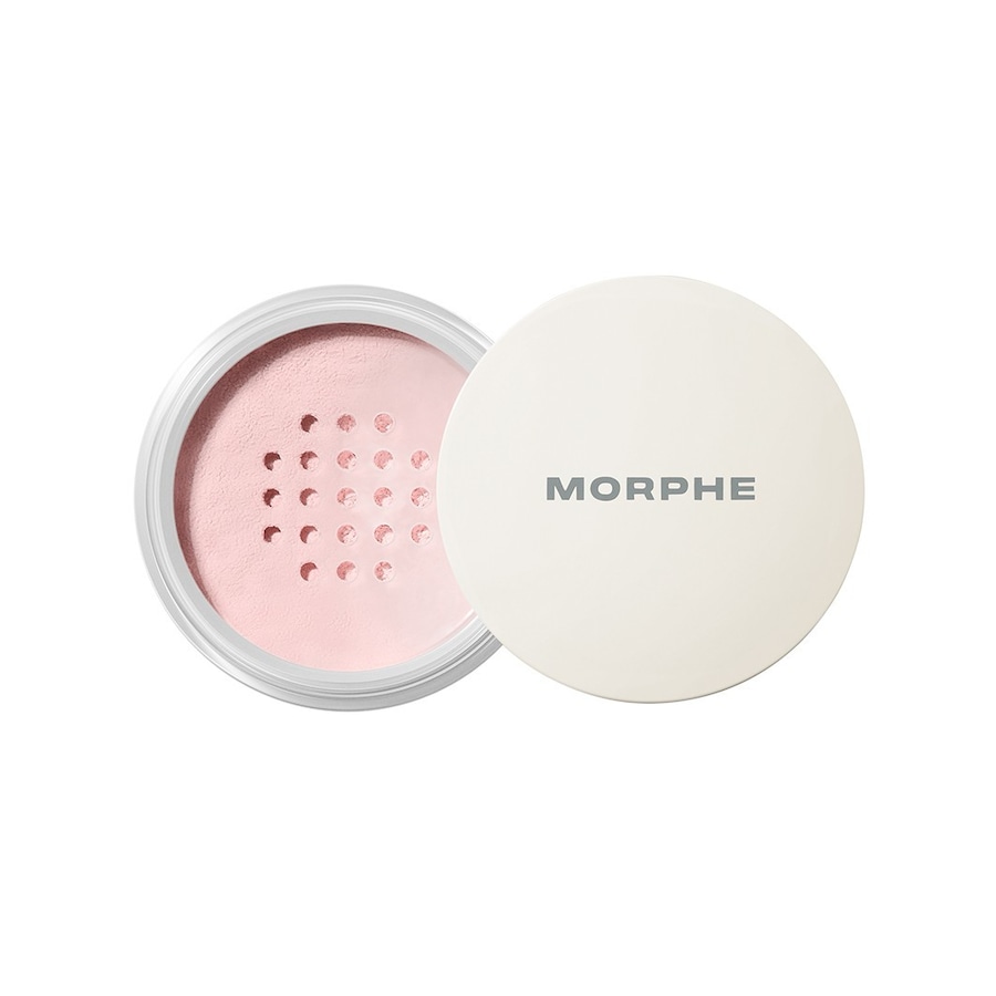 Morphe Bake & Set Soft Focus Setting Powder Puder BRIGHTENING PINK 9 g Weiss