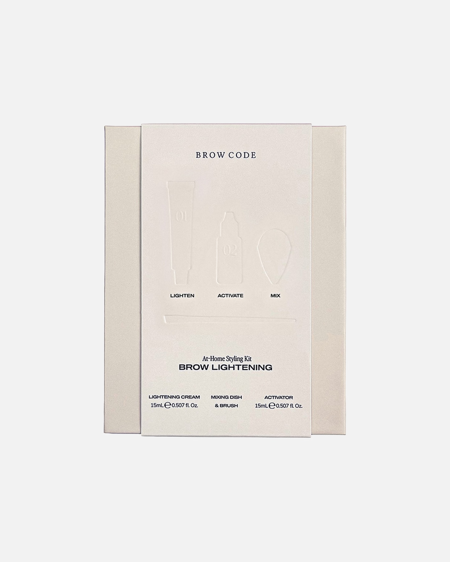 Augenbrauenfarbe für Unisex Brow Code Default Brand Line Brow Lightening Kit 30 ml